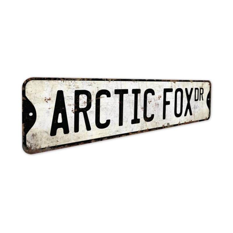 Arctic-Fox-Premium-Quality-Rustic-Metal-Sign-3