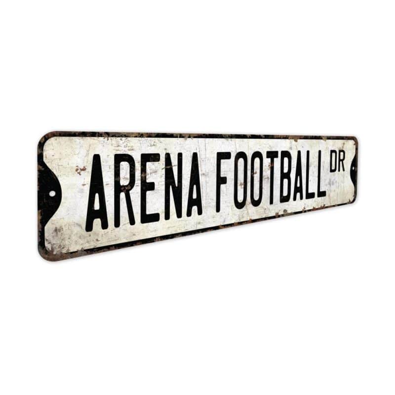 Arena-Football-Premium-Quality-Rustic-Metal-Sign-3