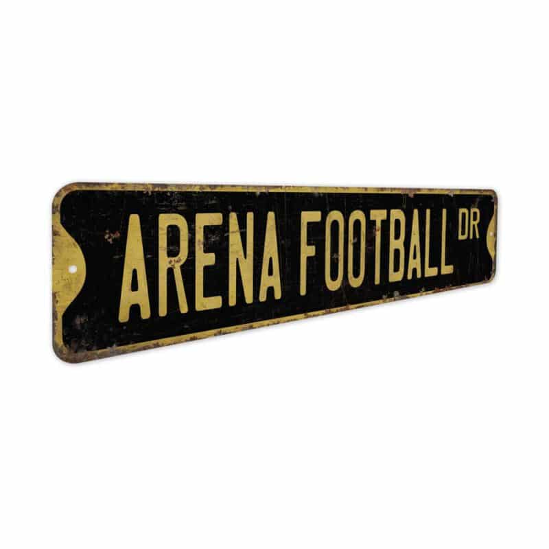 Arena-Football-Premium-Quality-Rustic-Metal-Sign-5