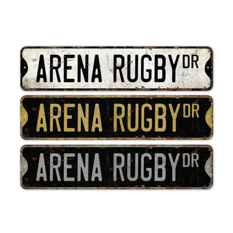 Arena-Rugby-Premium-Quality-Rustic-Metal-Sign-2