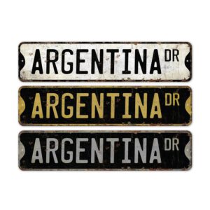 Argentina-Premium-Quality-Rustic-Metal-Sign-2