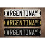 Argentina-Premium-Quality-Rustic-Metal-Sign-Images