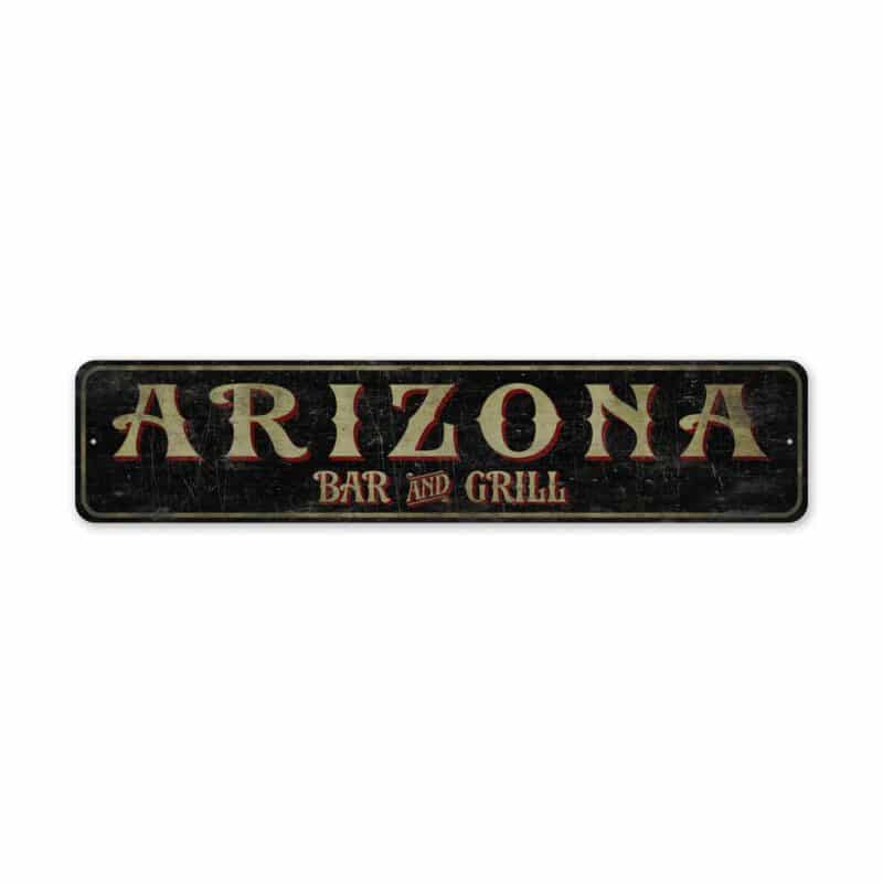 Arizona-Bar-And-Grill-Premium-Quality-Rustic-Metal-Sign-2