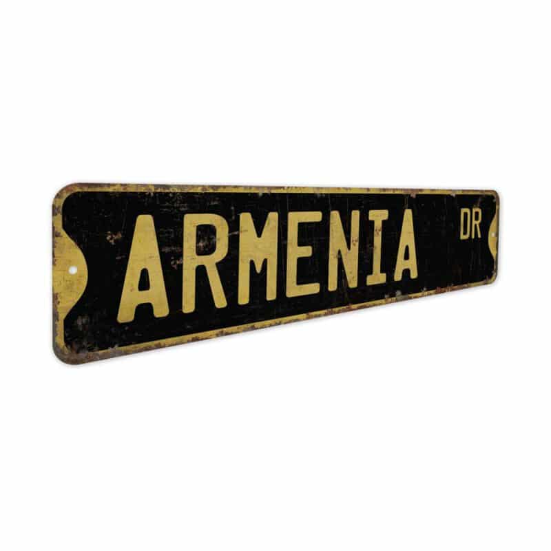 Armenia-Premium-Quality-Rustic-Metal-Sign-5