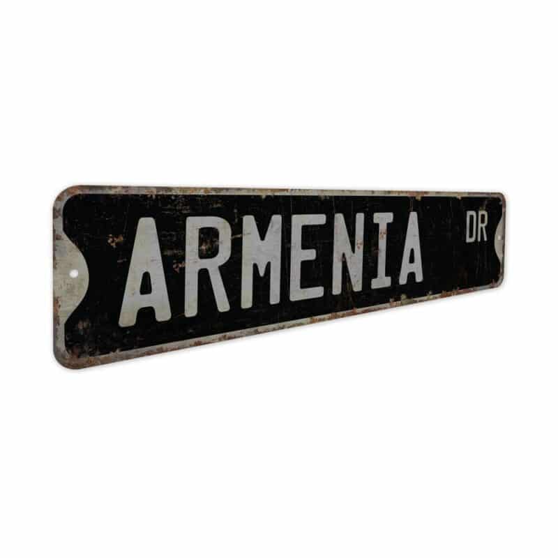 Armenia-Premium-Quality-Rustic-Metal-Sign-7