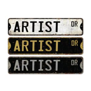 Artist-Premium-Quality-Rustic-Metal-Sign-2