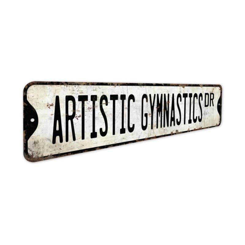 Artistic-Gymnastics-Premium-Quality-Rustic-Metal-Sign-3