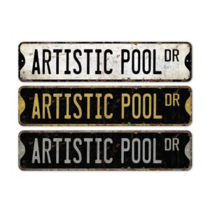 Artistic-Pool-Premium-Quality-Rustic-Metal-Sign-2