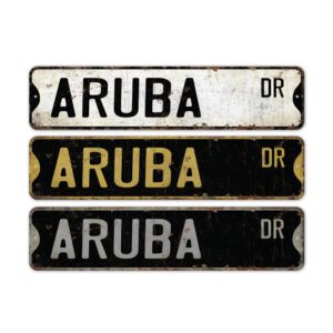 Aruba-Premium-Quality-Rustic-Metal-Sign-2