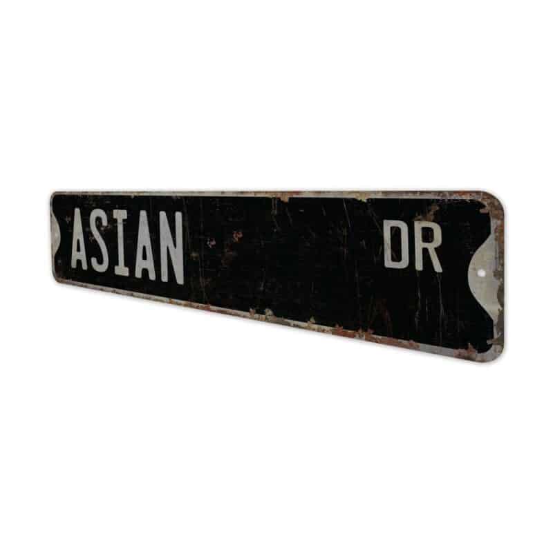 Asian-Cat-Premium-Quality-Rustic-Metal-Sign-8