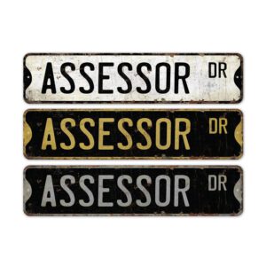 Assessor-Premium-Quality-Rustic-Metal-Sign-2