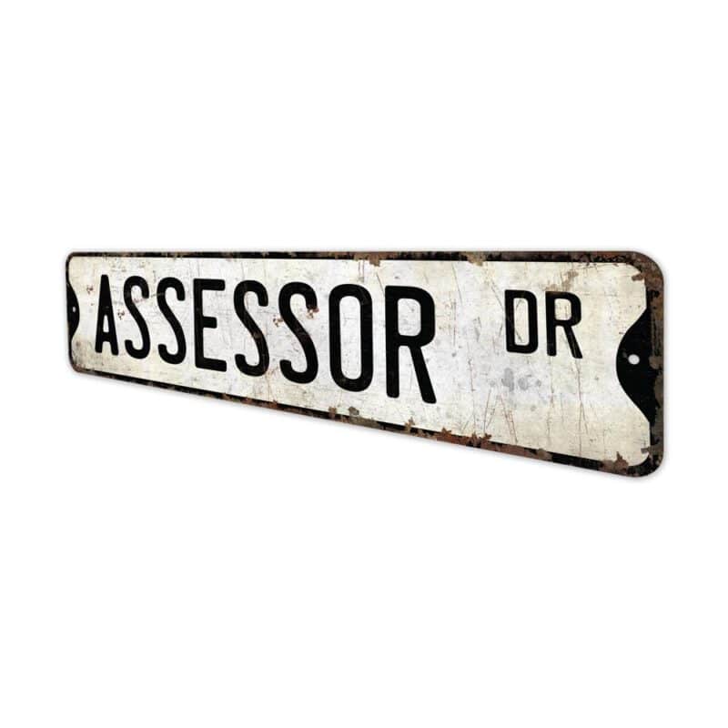 Assessor-Premium-Quality-Rustic-Metal-Sign-4