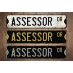 Assessor-Premium-Quality-Rustic-Metal-Sign-Images