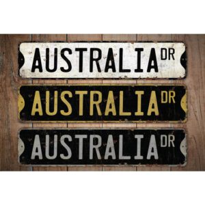 Australia-Premium-Quality-Rustic-Metal-Sign-Images