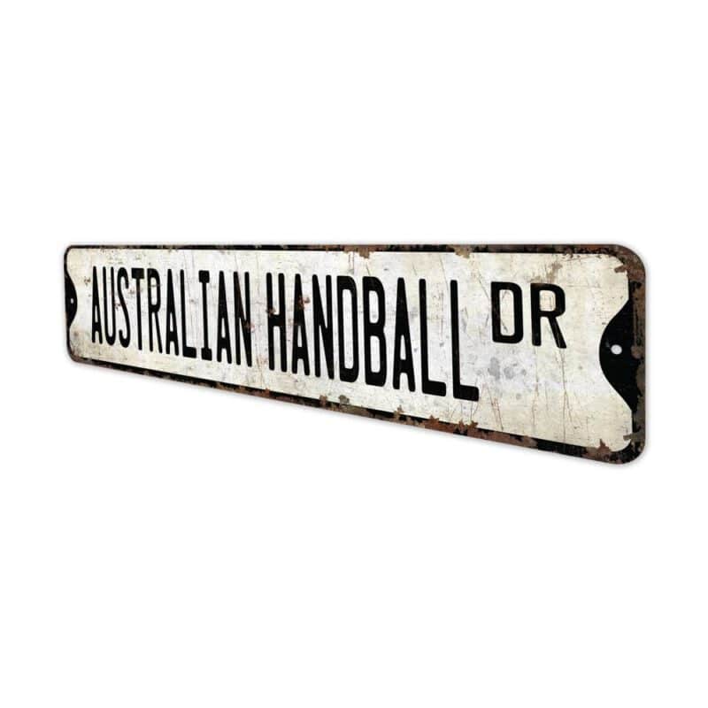 Australian-Handball-Premium-Quality-Rustic-Metal-Sign-4