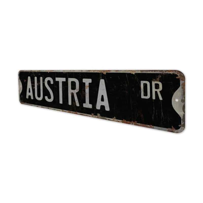 Austria-Premium-Quality-Rustic-Metal-Sign-8