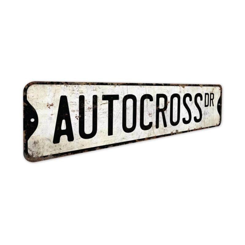 Autocross-Premium-Quality-Rustic-Metal-Sign-3