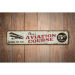 Aviation-Course-Sign-Premium-Quality-Rustic-Metal-Sign-Images