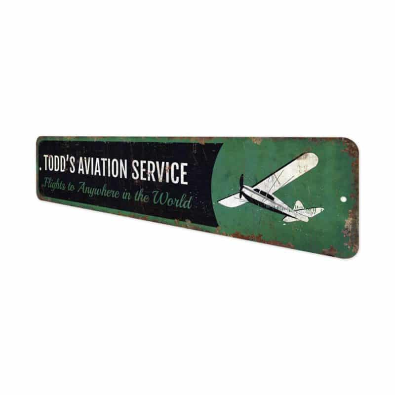 Aviation-Service-Sign-Premium-Quality-Rustic-Metal-Sign-4