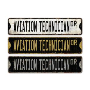 Aviation-Technician-Premium-Quality-Rustic-Metal-Sign-2