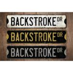 Backstroke-Premium-Quality-Rustic-Metal-Sign-Images