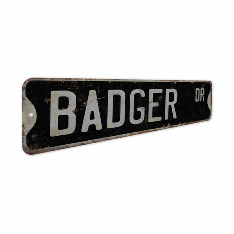 Badger-Premium-Quality-Rustic-Metal-Sign-7