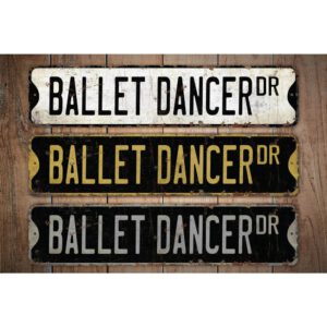 Ballet-Dancer-Premium-Quality-Rustic-Metal-Sign-Images