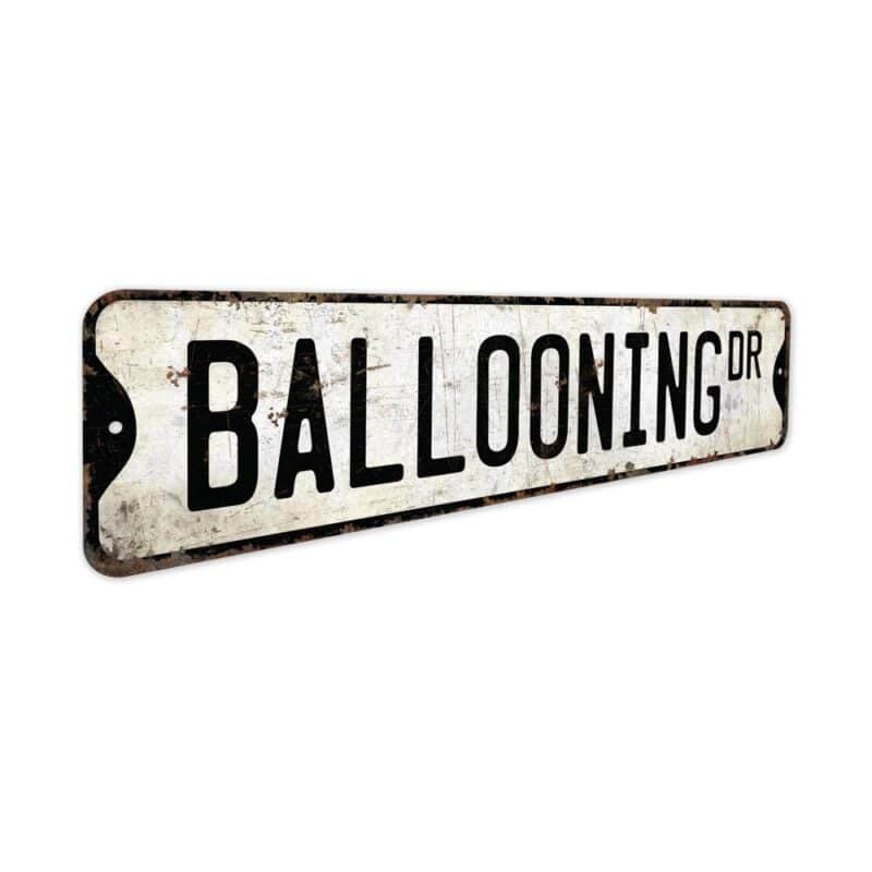 Ballooning-Premium-Quality-Rustic-Metal-Sign-3