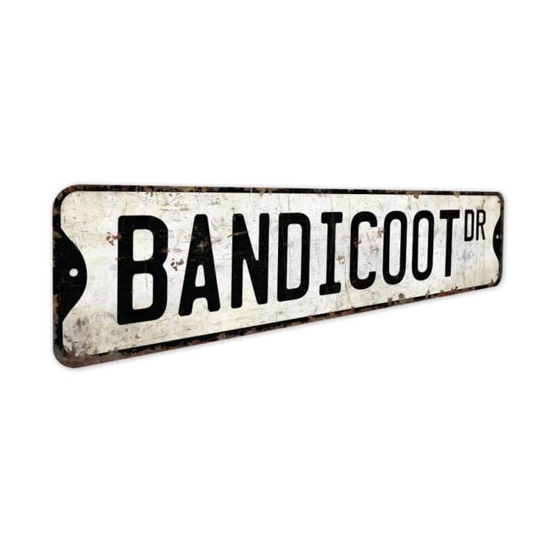 Bandicoot-Premium-Quality-Rustic-Metal-Sign-3