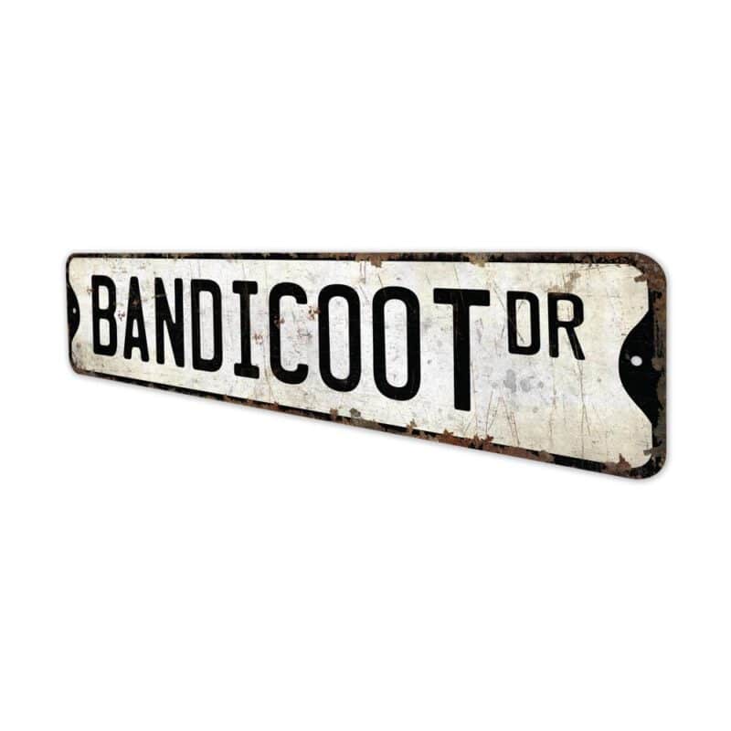 Bandicoot-Premium-Quality-Rustic-Metal-Sign-4