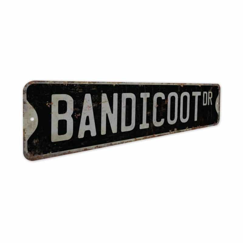 Bandicoot-Premium-Quality-Rustic-Metal-Sign-7