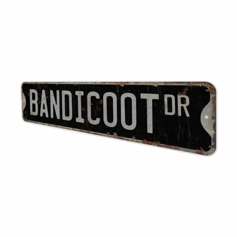 Bandicoot-Premium-Quality-Rustic-Metal-Sign-8