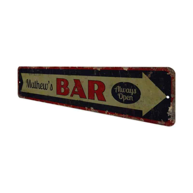 Bar-Always-Open-Premium-Quality-Rustic-Metal-Sign-4