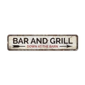 Bar-And-Grill-Sign-Premium-Quality-Rustic-Metal-Sign-2