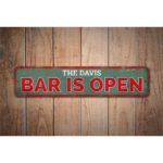 Bar-Is-Open-Premium-Quality-Rustic-Metal-Sign-Images