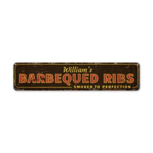 Barbequed-Ribs-Sign-Premium-Quality-Rustic-Metal-Sign-2