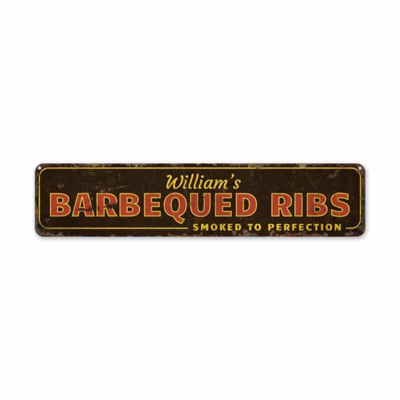 Barbequed-Ribs-Sign-Premium-Quality-Rustic-Metal-Sign-2