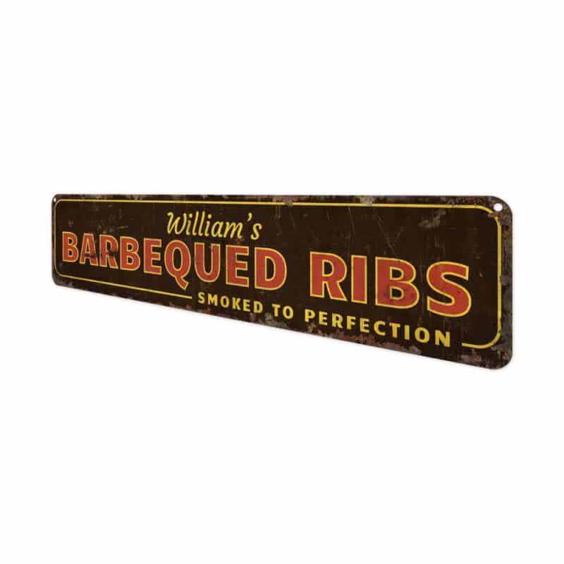 Barbequed-Ribs-Sign-Premium-Quality-Rustic-Metal-Sign-4