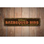 Barbequed-Ribs-Sign-Premium-Quality-Rustic-Metal-Sign-Images