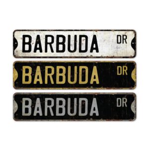 Barbuda-Premium-Quality-Rustic-Metal-Sign-2