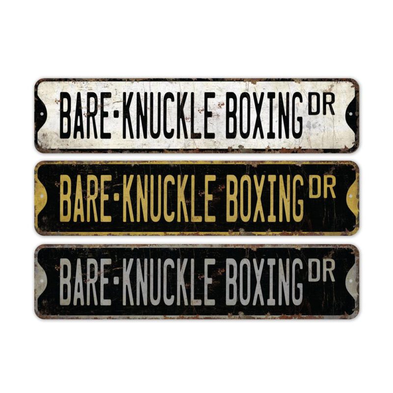 Bare-Knuckle-Boxing-Premium-Quality-Rustic-Metal-Sign-2