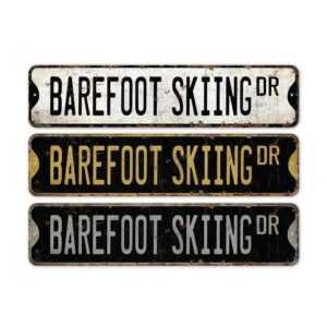 Barefoot-Skiing-Premium-Quality-Rustic-Metal-Sign-2