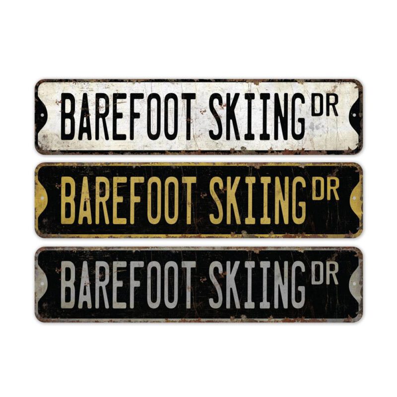 Barefoot-Skiing-Premium-Quality-Rustic-Metal-Sign-2