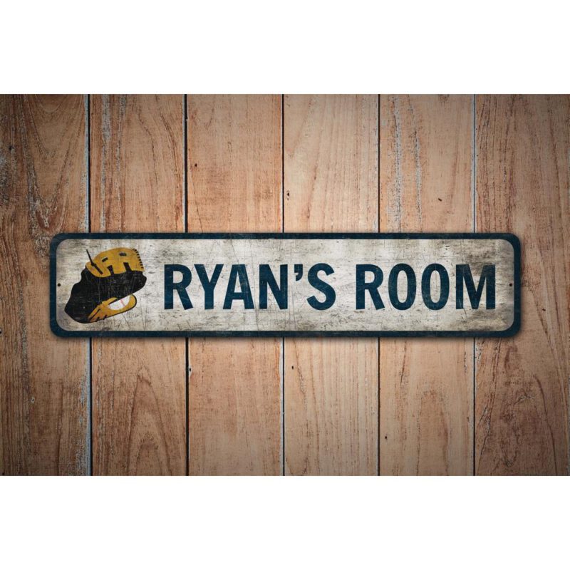 Baseball-Glove-Sign-Premium-Quality-Rustic-Metal-Sign-Images