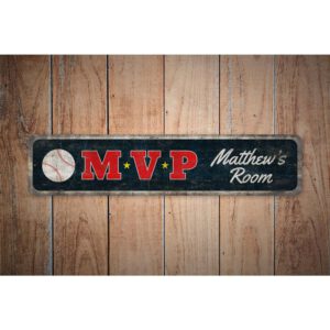 Baseball-MVP-Door-Sign-Premium-Quality-Rustic-Metal-Sign-Images