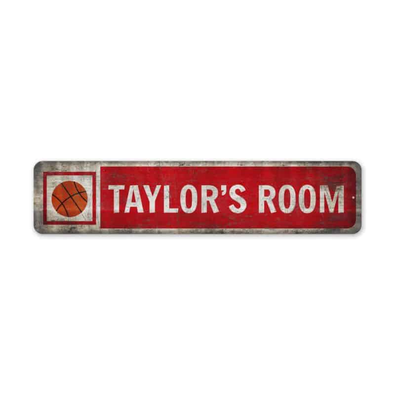 Basketball-Kids-Room-Sign-Premium-Quality-Rustic-Metal-Sign-2