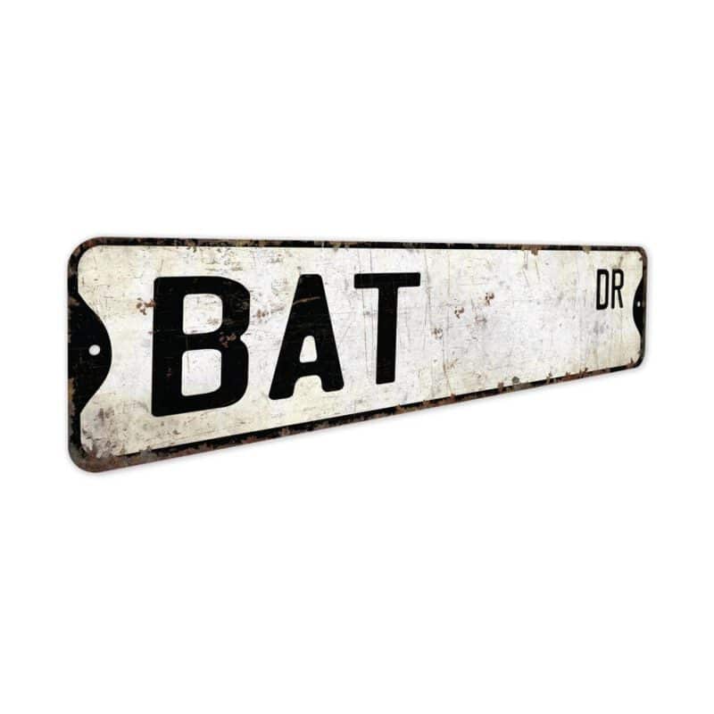 Bat-Premium-Quality-Rustic-Metal-Sign-3