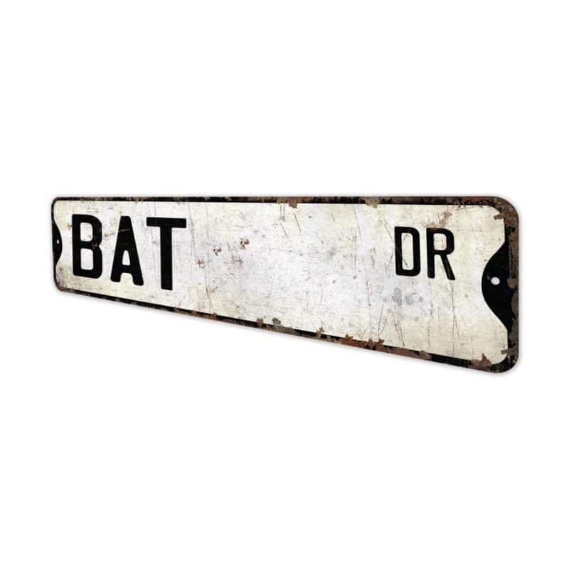 Bat-Premium-Quality-Rustic-Metal-Sign-4