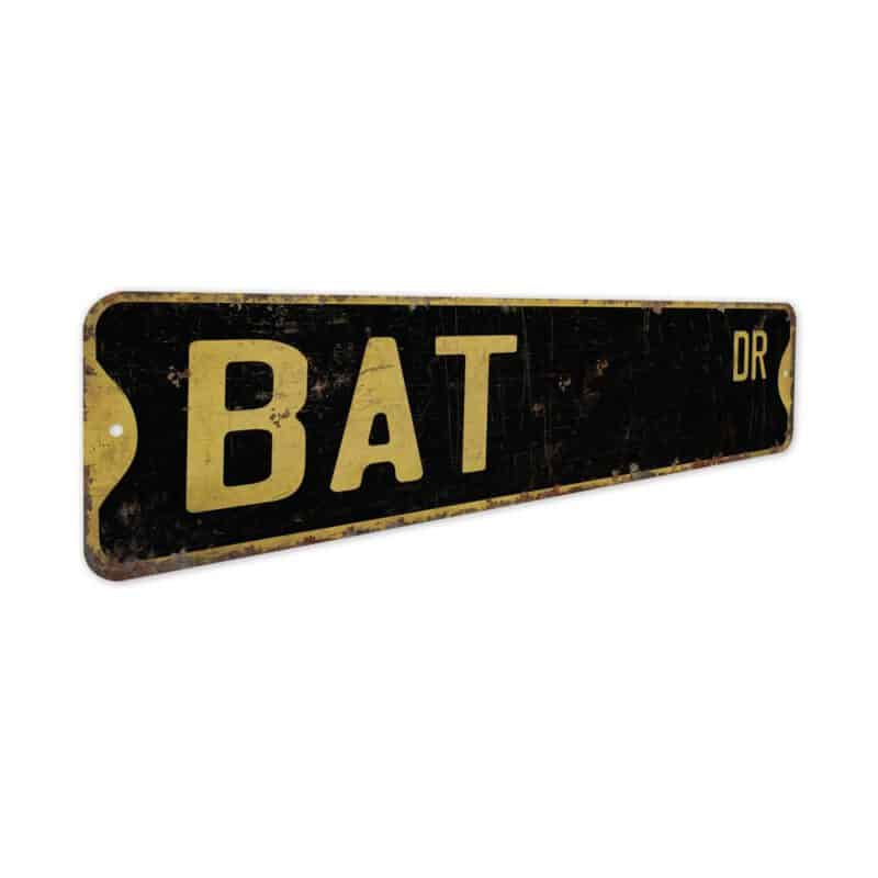 Bat-Premium-Quality-Rustic-Metal-Sign-5