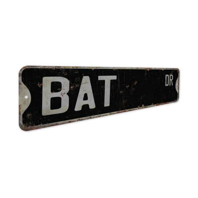 Bat-Premium-Quality-Rustic-Metal-Sign-7